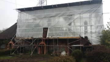 Temporary Roof Scaffold