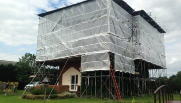 Temporary Roof Scaffold Services